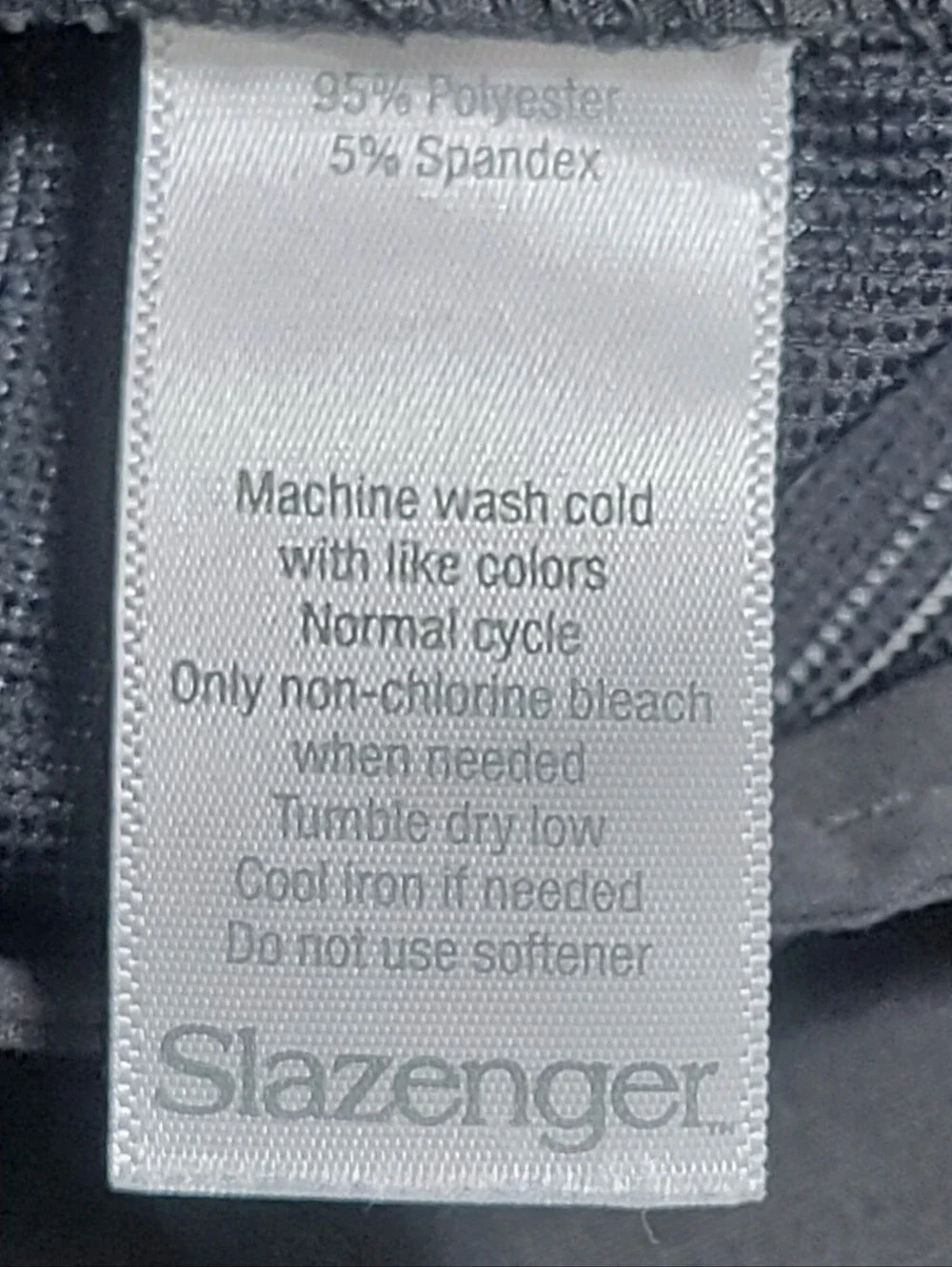 Slazenger men's plaid flat front golf shorts size 40 performance stretch